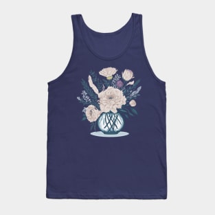 Vase with flowers. Tank Top